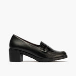 Femme noire mocassin