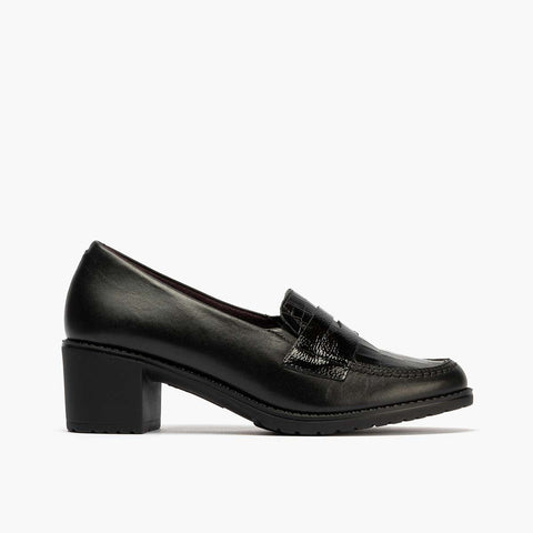 Mocassina di donna nera