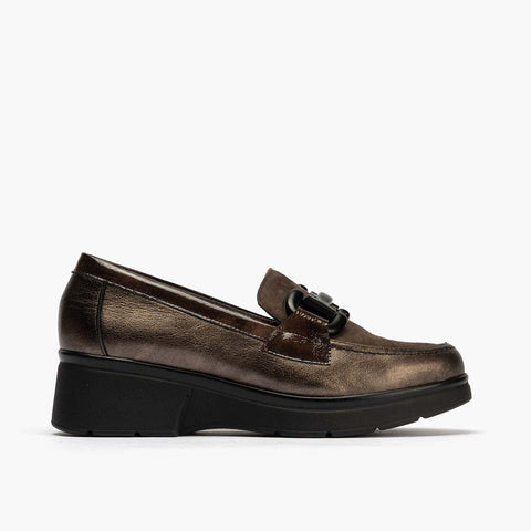 Moccasin Women's Adorno Brown