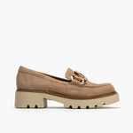 Mocassin en daim de femmes de couleur de couleur