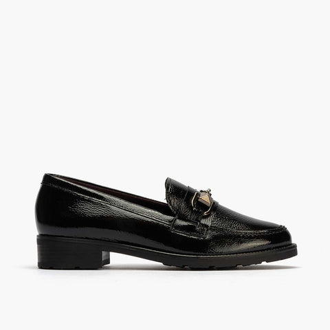 Black Women's Adorno Moccasin