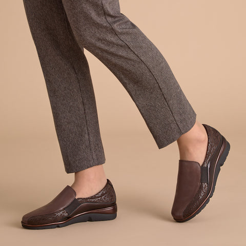 Manoletina Gucci Elastic Brown Women