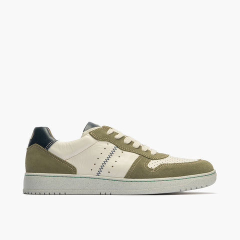 Deportivo basket hombre combinado serraje Verde