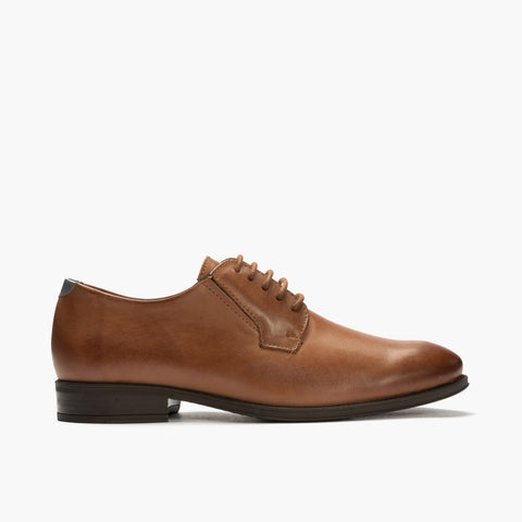 Blucher Shoe Homme brun clair