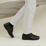 Zapato Blucher Hombre Negro