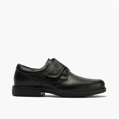 Zapato Blucher Hombre con Velcro Negro