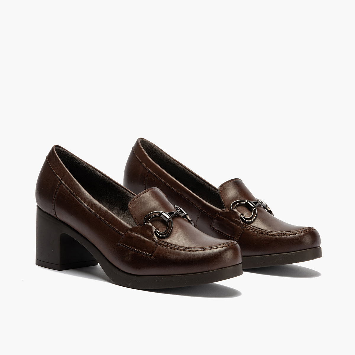 Mocasín en Napa de mujer color marron