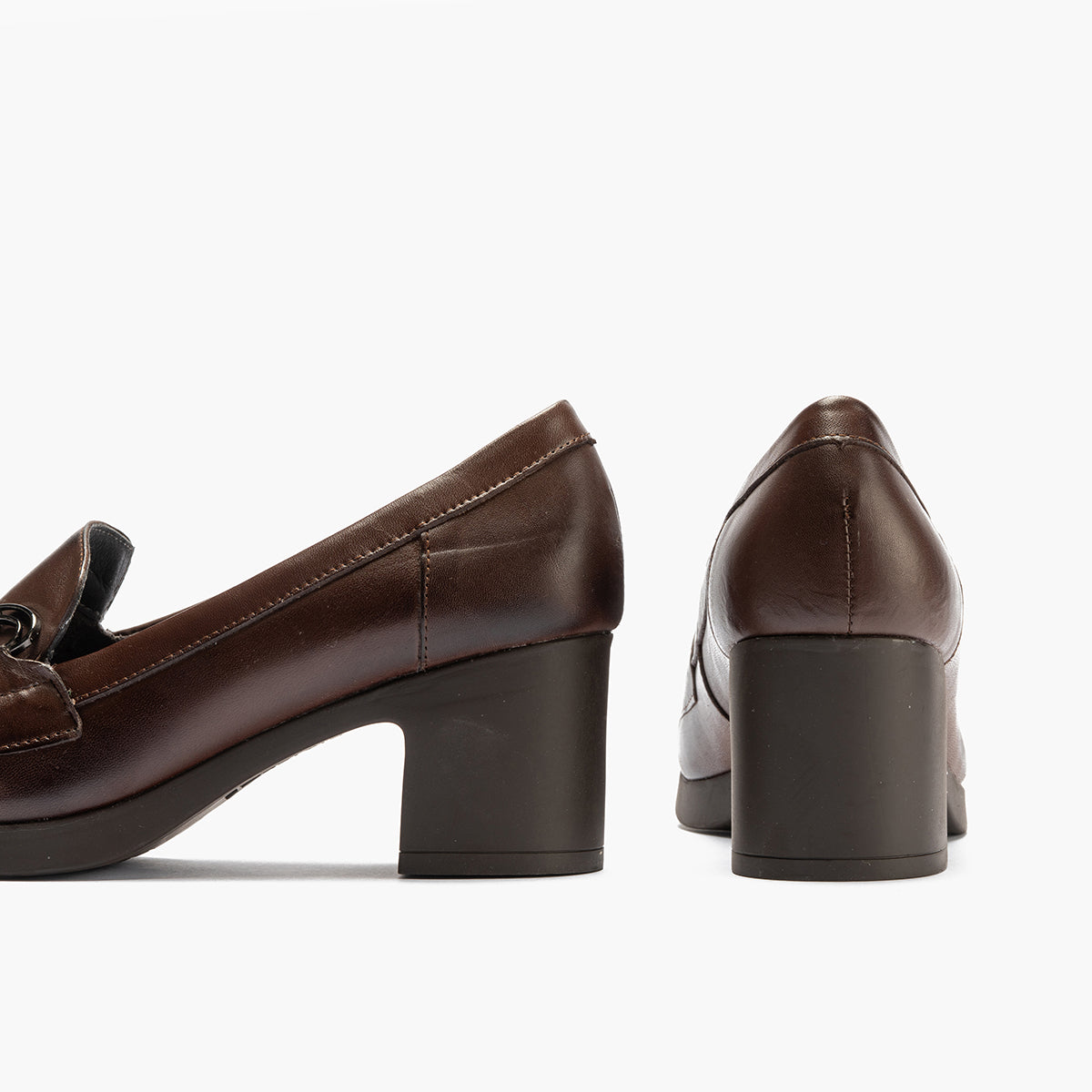 Mocasín en Napa de mujer color marron