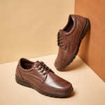 Zapato Blucher Hombre Marron