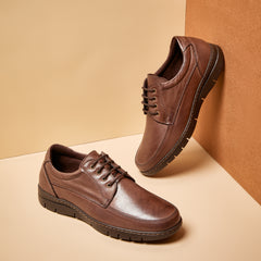 Zapato Blucher Hombre Marron