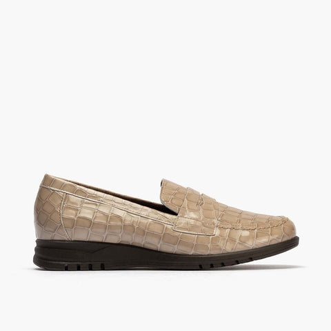 Moccasin in Stone Women's Coconut