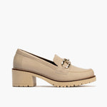 Moccasin in Napa for Women Color Stone