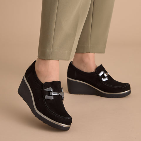Black Women's Suede Black