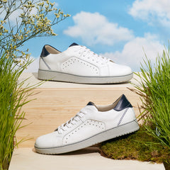 Deportivo para hombre en piel napa Blanco