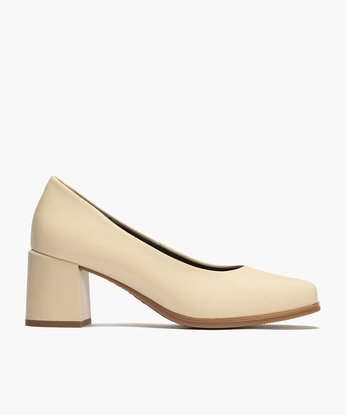 Zapato de Salón Mujer Tacón Alto Beige