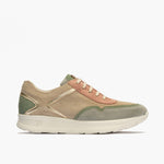 Deportivo multicolor mujer en serraje GRIS