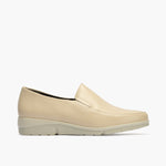 Crema di baja cuneo moccasina scarpa