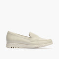 Mocasines con antifaz mujer en piel napa GLACIAL