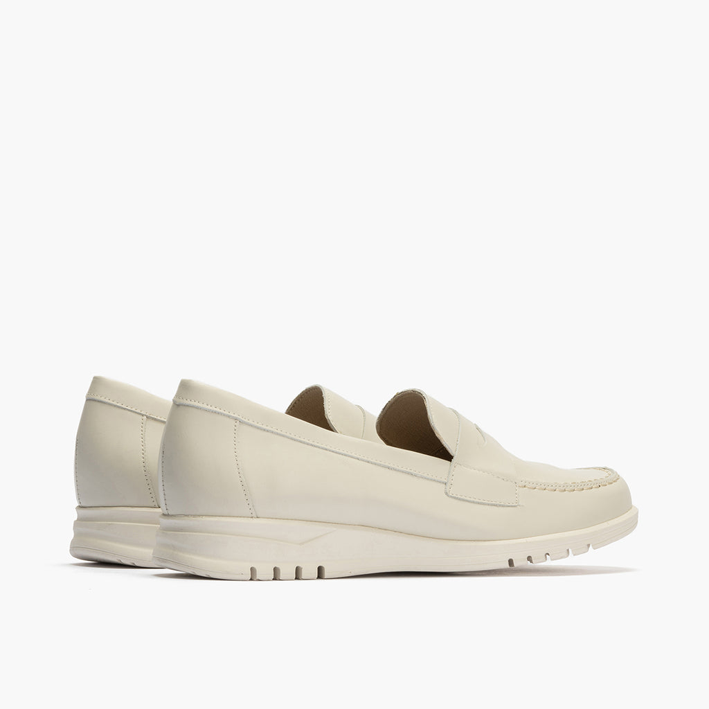 Mocasines con antifaz mujer en piel napa GLACIAL