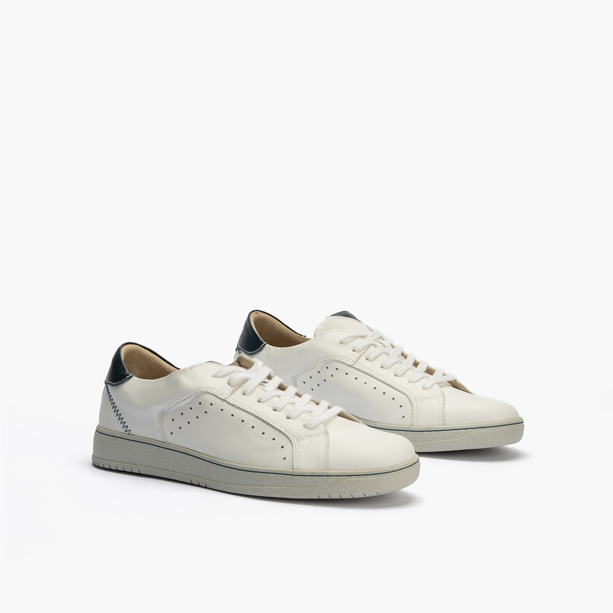 Deportivo para hombre en piel napa Blanco