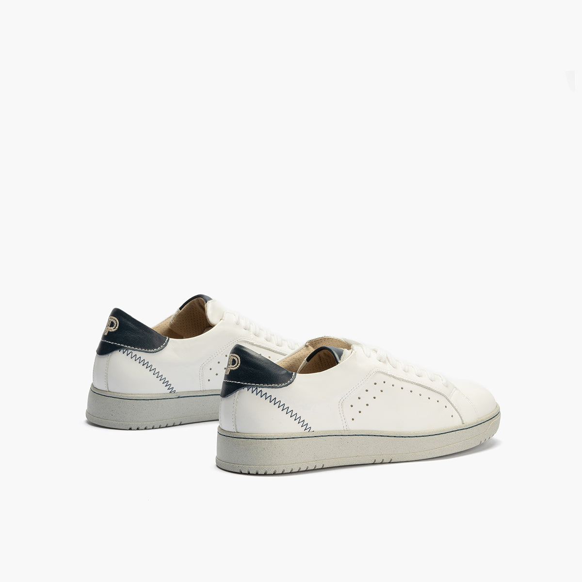 Deportivo para hombre en piel napa Blanco