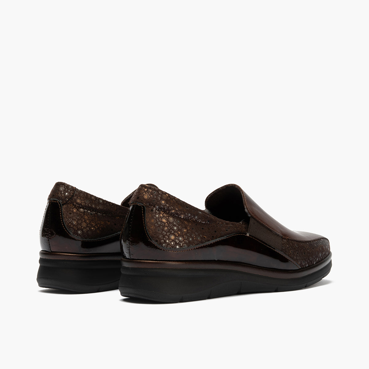 Manoletina Gucci Elásticos de mujer color marron