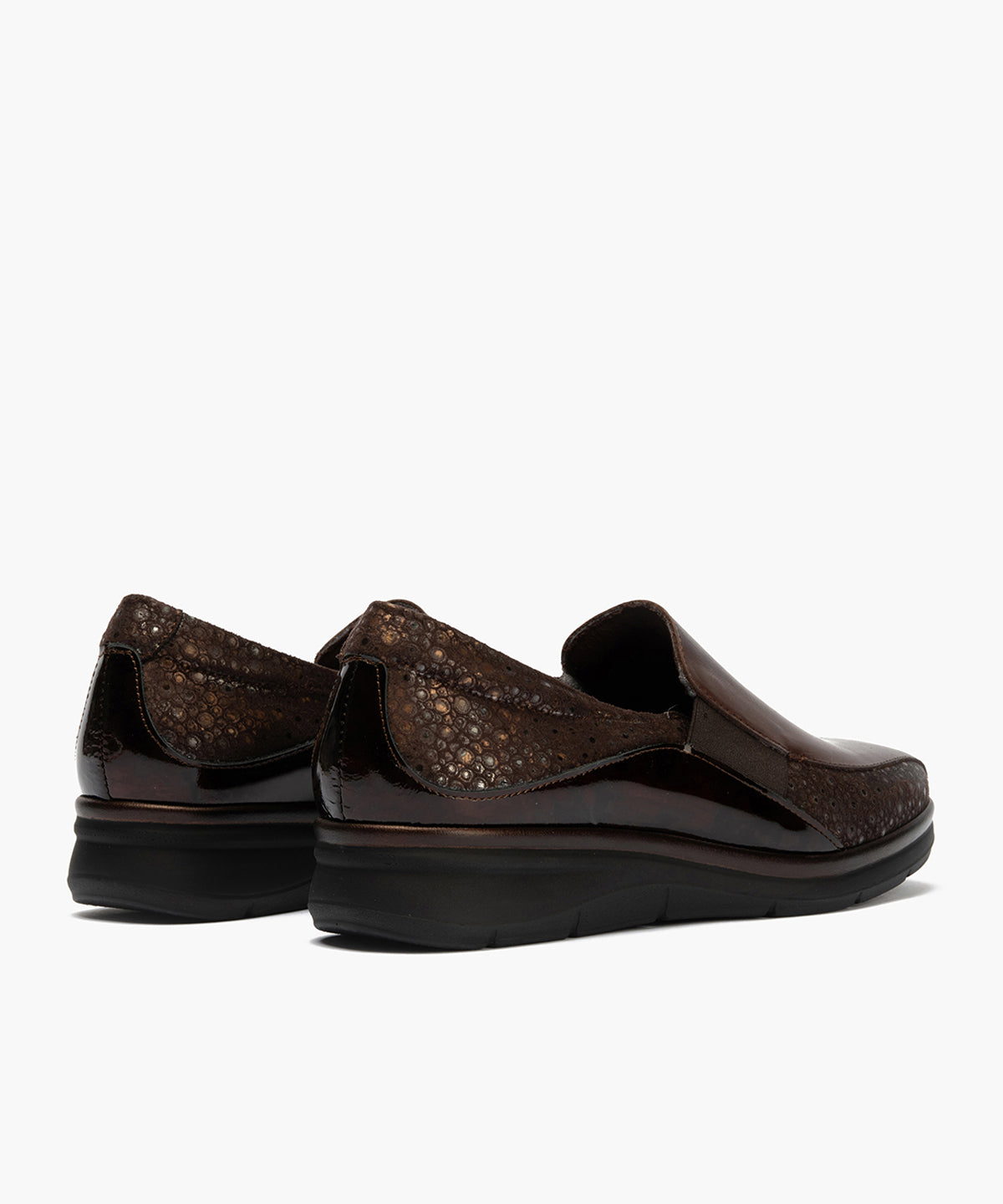 Manoletina Gucci Elásticos de mujer color marron