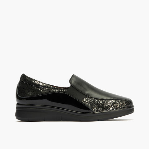 Manoletina Gucci Elásticos de mujer color negro