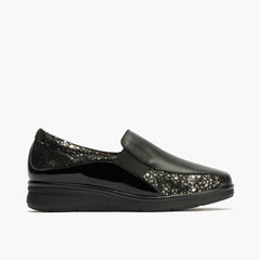 Manoletina Gucci Elásticos de mujer color negro