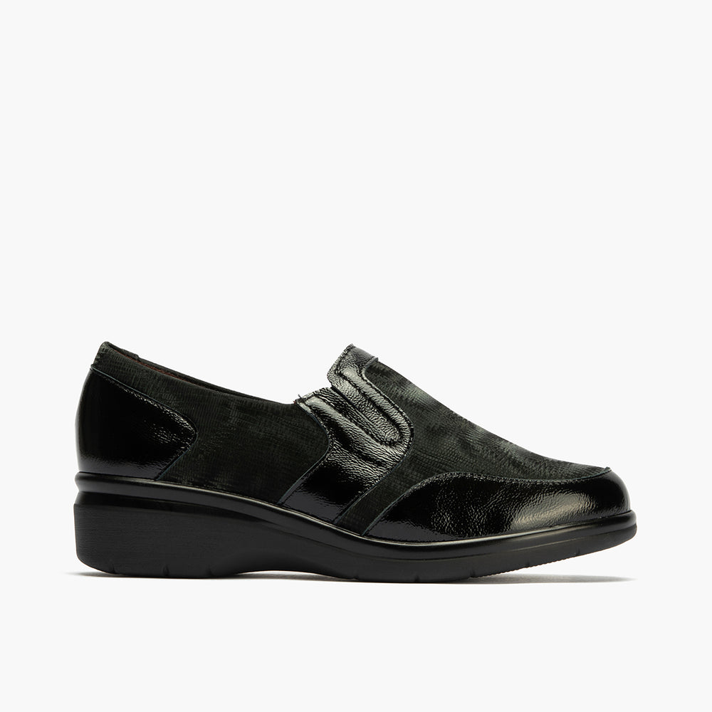 Manoletina Lycra de mujer color negro