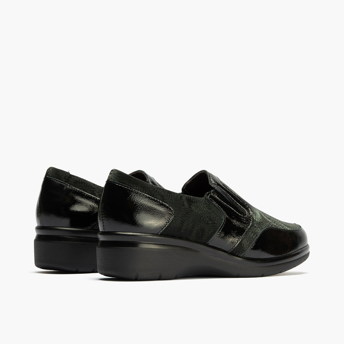 Manoletina Lycra de mujer color negro