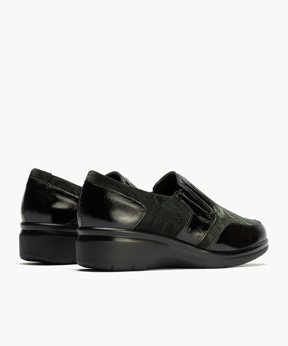 Manoletina Lycra de mujer color negro