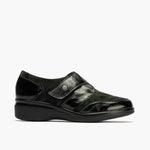 Blucher Lycra con Velcro de mujer color negro