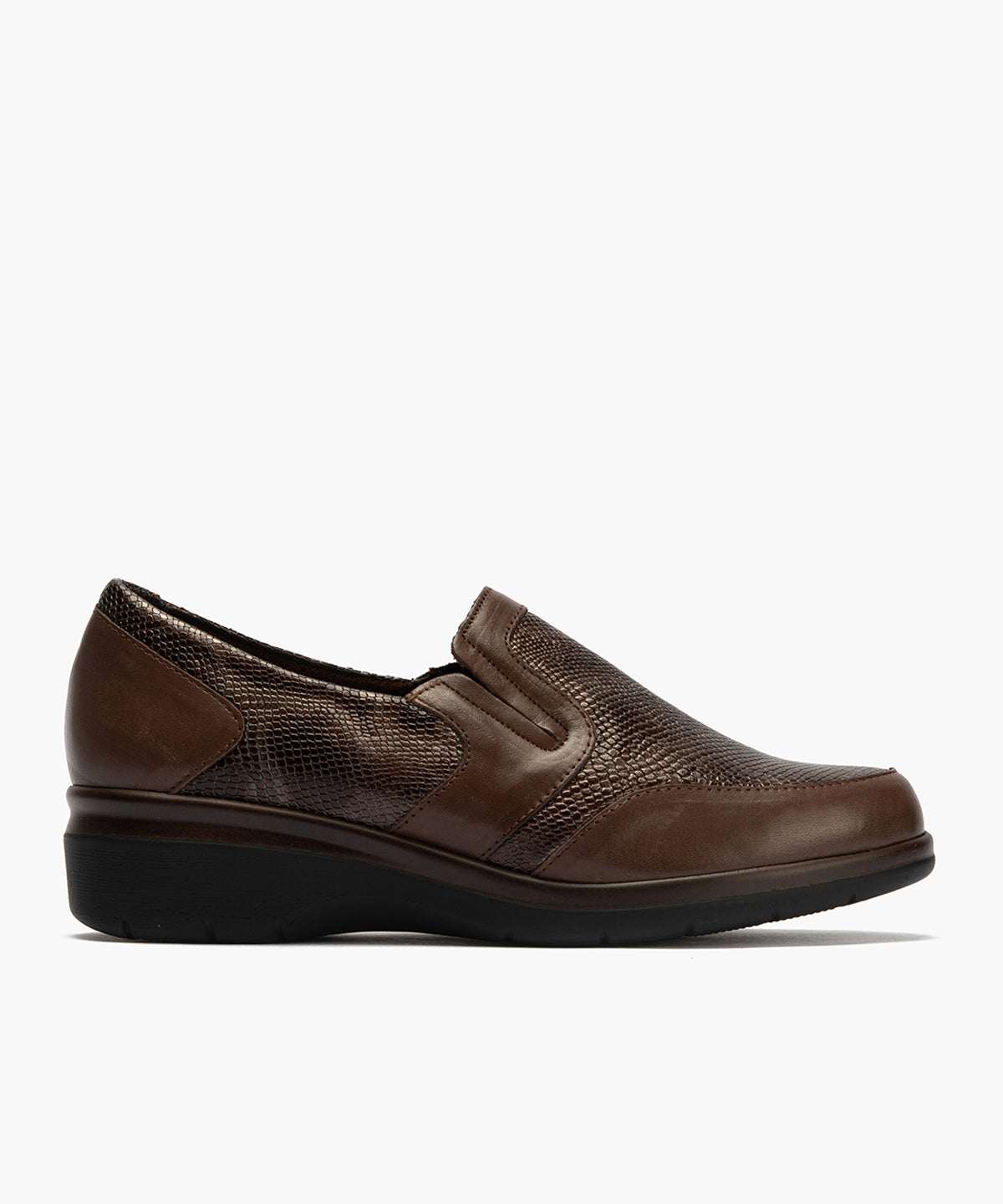 Manoletina Piel de mujer color marron