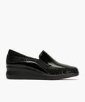 Abotinado Gucci con elásticos de mujer color negro