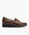 Mocasín en Napa de mujer color marron