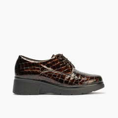 Blucher en Coco con cordones de mujer color marron
