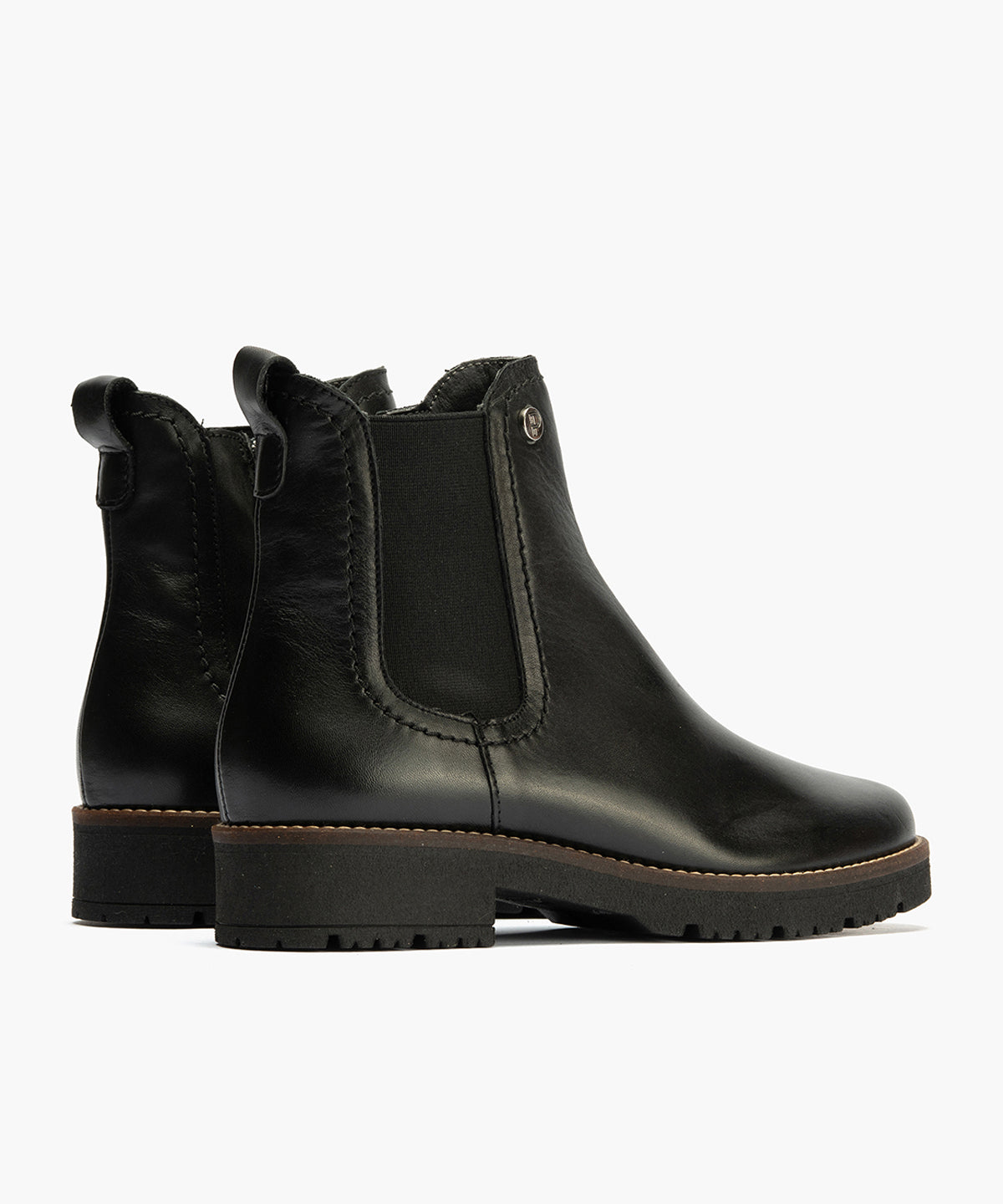 Botín Chelsey en Napa con cremallera de mujer color negro