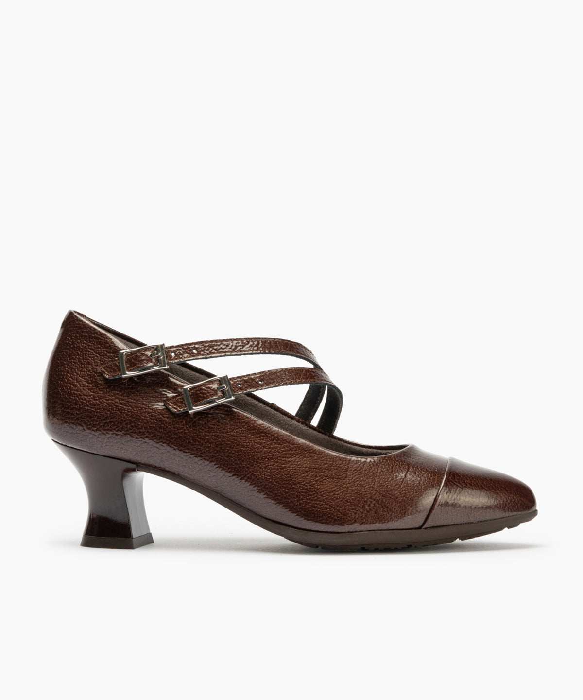 Mercedes con 2 Correas de mujer color marron
