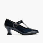 Gilda en charol de mujer color marino