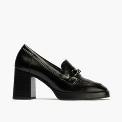 Mocasín con Adorno de mujer color negro