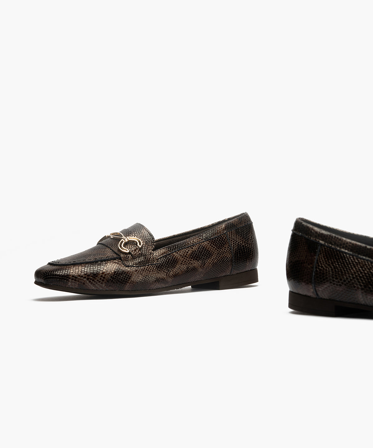 Mocasín en Fantasía de mujer color marron