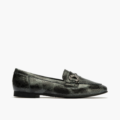 Mocasín en Fantasía de mujer color negro