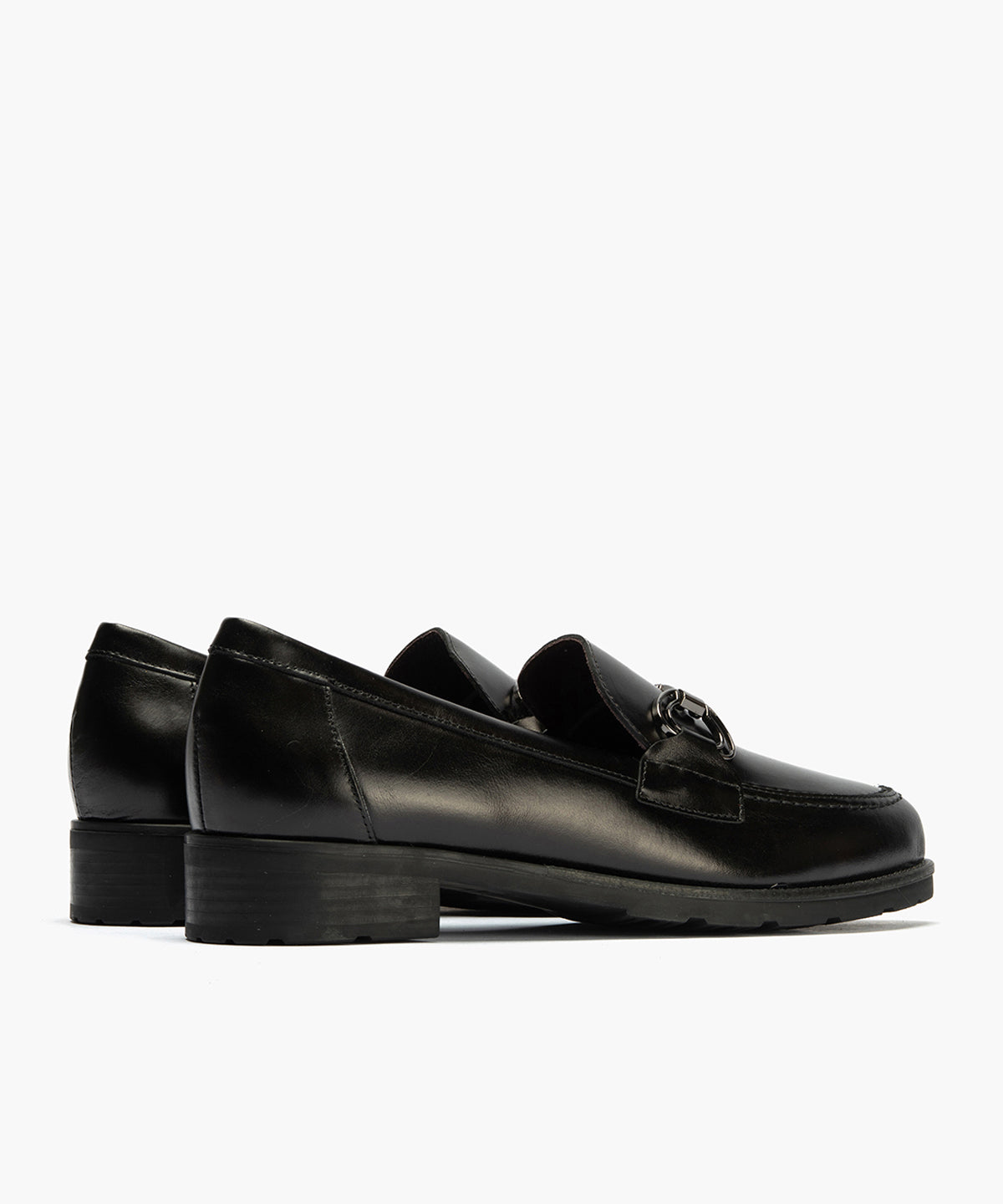 Mocasín con Adorno de mujer color negro