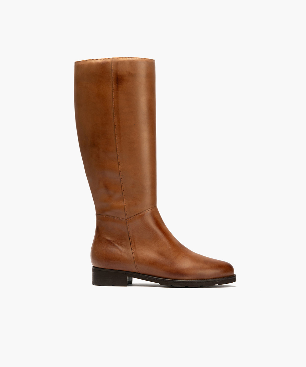 Bota Alta de mujer color cuero