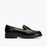 Mocasín en Coco de mujer color negro