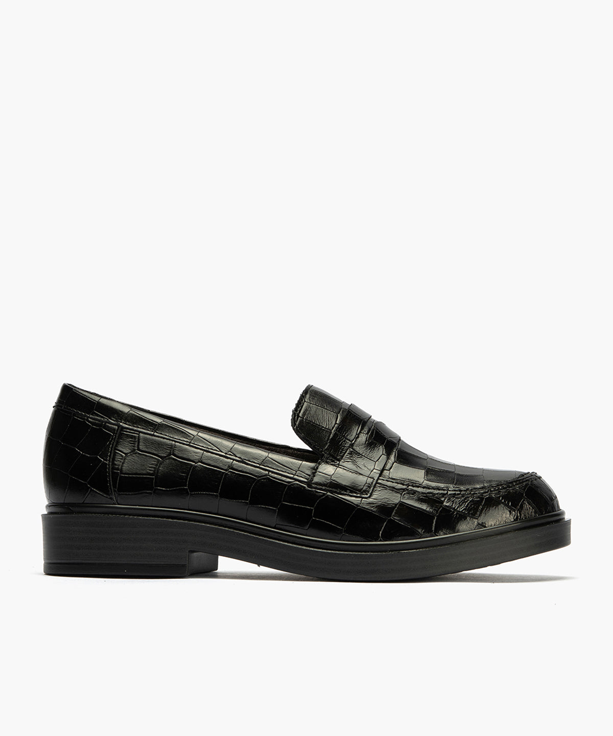 Mocasín en Coco de mujer color negro