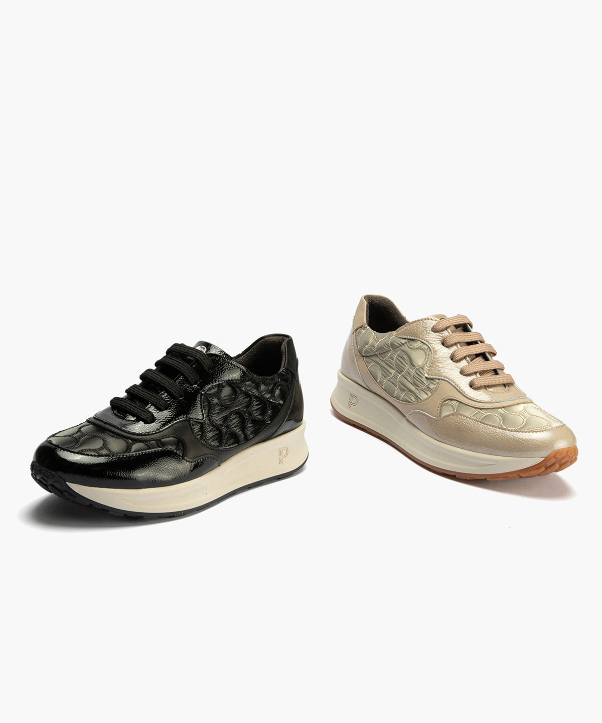Deportivo Combinado con Nylon de mujer color piedra