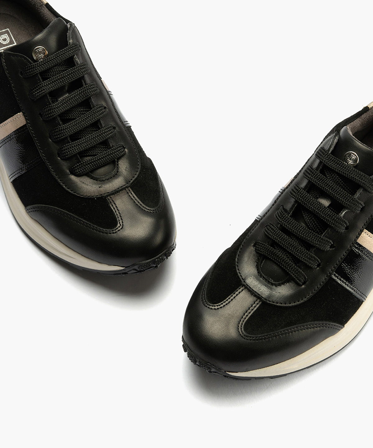 Deportivo Combinado con Serraje de mujer color negro