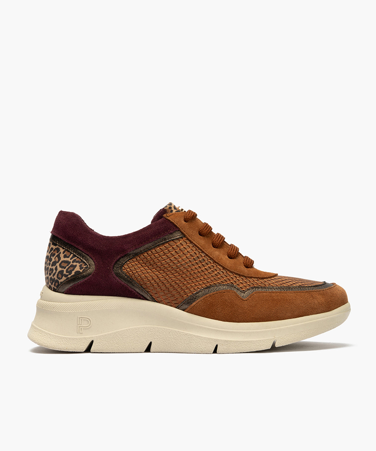 Deportivo Combinado Multi de mujer color cuero